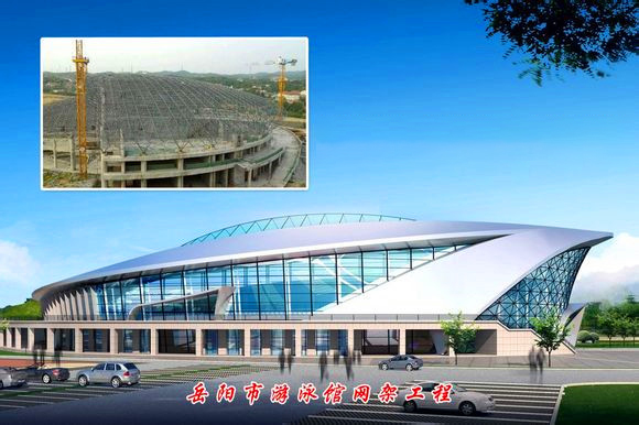 临沂游泳池网架