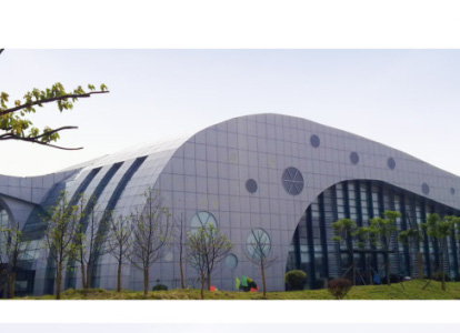 临沂会议中心外景网架工程